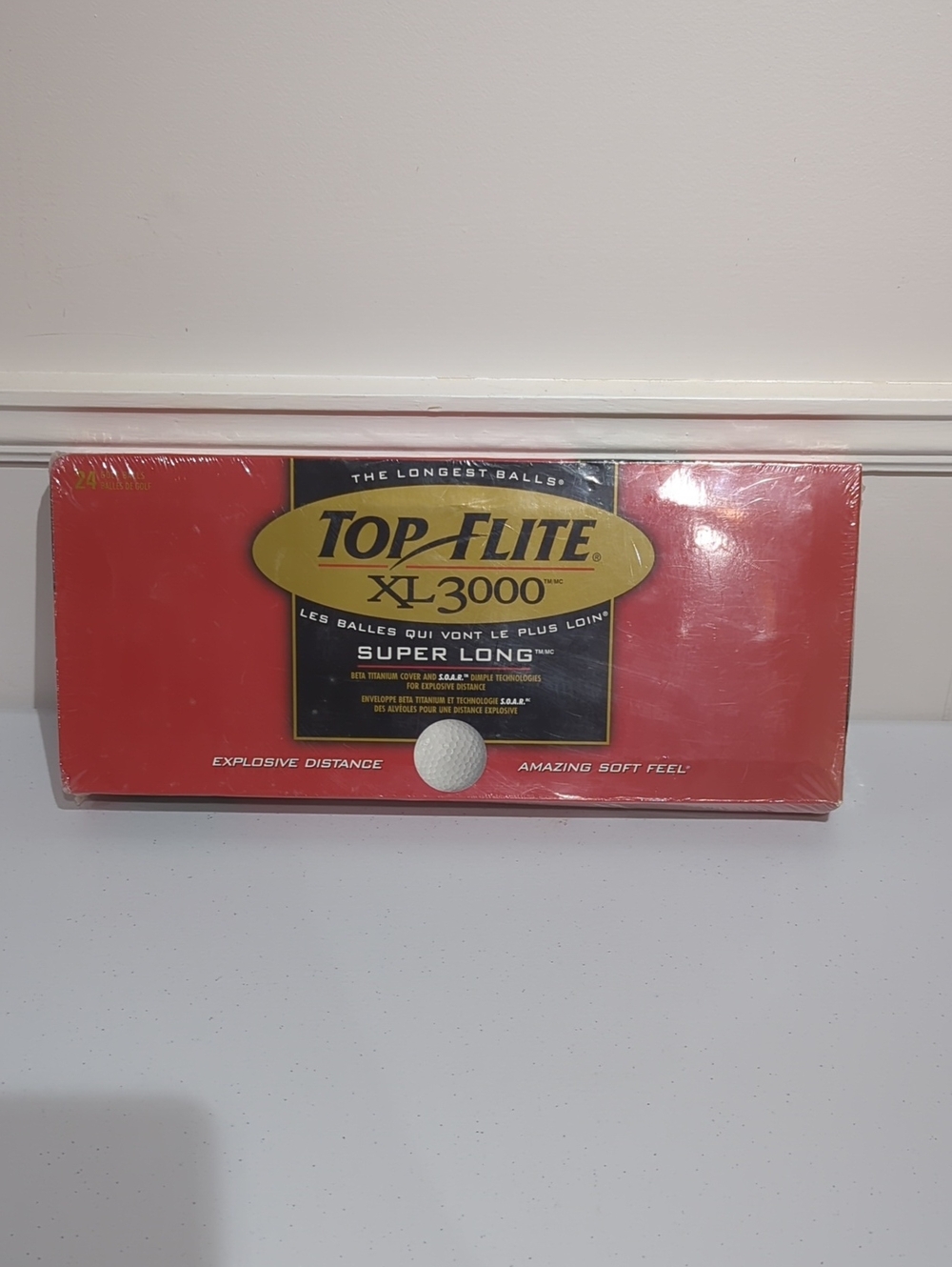 BNIB Top-Flite XL 3000 Super Long golf balls - 24 balls